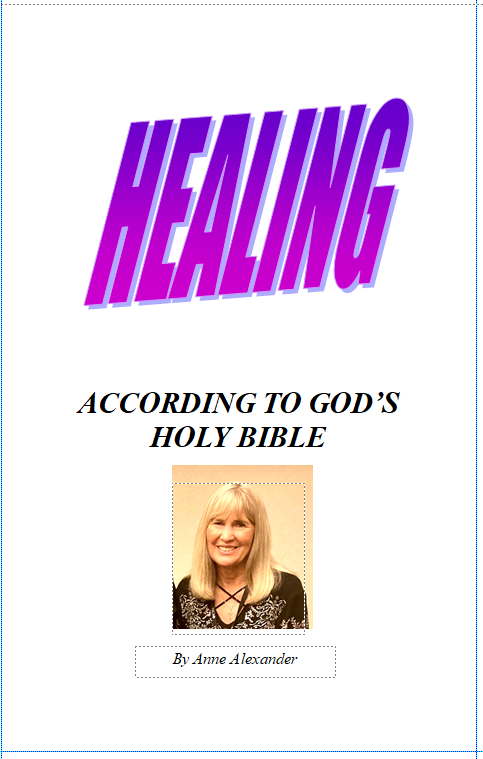 Healing According to God's Holy Bible